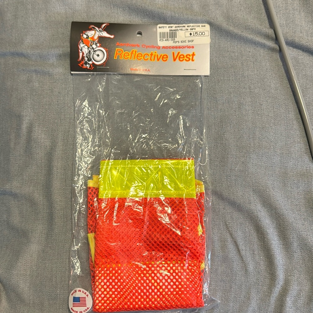 Brand new in packaging, reflective vest